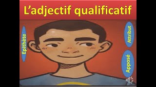 Adjectif qualificatif épithète attribut et apposé [upl. by Ehtiaf984]