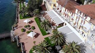 View from above 2 Grand Hotel Fasano Lake Garda [upl. by Sansen988]