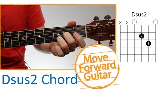 Guitar Chords for Beginners  Dsus2 [upl. by Meekahs627]