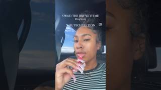 NAIL TECH DAY IN MY LIFE acrylicnails nailvlog dayinthelife [upl. by Anial571]