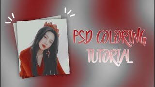 PSD COLORING TUTORIAL PHOTOPEA [upl. by Lynnette]