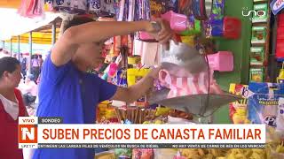 SUBEN PRECIOS DE CANASTA FAMILIAR  OPINIÓN DE LA GENTE [upl. by Tenay]