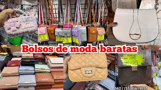 Bolsos de MODA BARATAS 😱 en la Plaza China Cerca del Zócalo  Carteras Mochilas Portacelular [upl. by Woodhead]