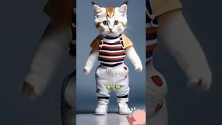 Cute cat 😺 funniest crazy 🤣😧 dance dancingcat cute catlover crazy short [upl. by Zackariah620]