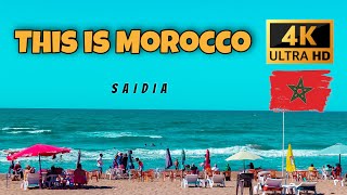 THIS IS SAÏDIA BEACH MOROCCO 🇲🇦💎مدينة السعيدية [upl. by Ssirk]