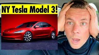 Elektrisk BMW 3serie ny Tesla Model 3 Alfa superbil og NY VW Passat med mere – UGE 35 [upl. by Morie234]