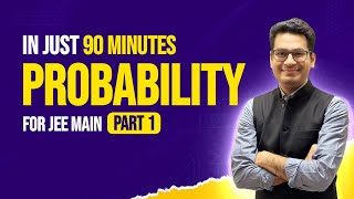 Probability Part1 JEE Main Maths  Tips to Solve IIT JEE Questions  Venn Diagram JEE Mains [upl. by Refotsirk370]