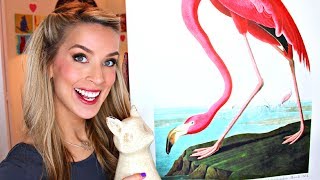 Home Stuff Haul Foxes  Flamingos  Etsy Love  LeighAnnSays [upl. by Ridglea302]