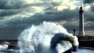 Waves Crashing Dramatically Into Lighthouses [upl. by Sirap881]