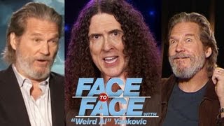 JEFF BRIDGES goes Face to Face with quotWeird Alquot Yankovic [upl. by Ahsino]