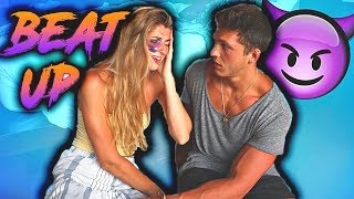 I GOT BEAT UP PRANK ON BOYFRIEND CUTE REACTION [upl. by Nniuq606]