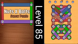 nuts X Bolts Screw puzzle level 85 [upl. by Buiron]