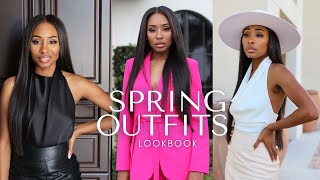 Spring Outfits Lookbook 2023  Spring Trends [upl. by Stoneman]