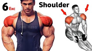 6 Best Boulder Shoulder Exercises  Shoulder Workout [upl. by Adnilem]