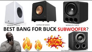 Arendal 1723v Subwoofer Review  Edge of Tomorrow Demo [upl. by Aiblis]