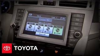 Avalon HowTo JBL Audio System with Navigation  Toyota [upl. by Nyloj]