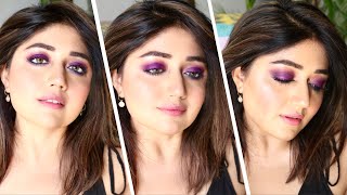 Purple Smokey Eyes TUTORIAL  corallista [upl. by Keligot646]