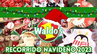 Recorrido en Waldos 🌲 Novedades navideñas 🎁 Recorrido navideño Waldos 2023 waldos [upl. by Dionis]