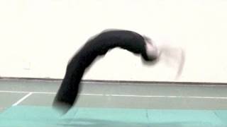 ACROBATICA  Flic Flac Tutorial How to Do a Back Handspring Dimostrazione 17 [upl. by Ijan840]