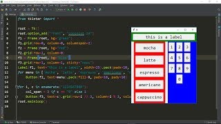 สอน Python 3 GUI การใช้ tkinter Frame เพื่อจัดการกับ layout [upl. by Dieball41]