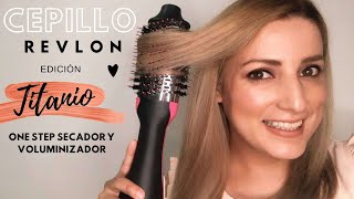 Cepillo Revlon Edición Titanium  One Step Secador y Voluminizador [upl. by Nade726]