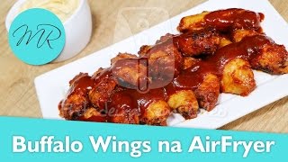 Buffalo Wings na AirFryer  Fritadeira Sem Óleo [upl. by Charisse]