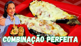 A BERINJELA LOW CARB PERFEITA PARA O CELÍACO E DIABÉTICO [upl. by Ruby]