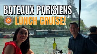 BATEAUX PARISIENS Lunch Cruise  PARIS 2018 [upl. by Annaeed]