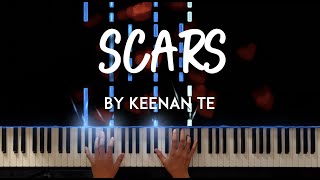 Scars by Keenan Te piano cover  sheet music [upl. by Yarazed154]