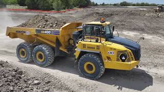 Komatsu Equipment from KirbySmith is Strong amp Reliable for Chris Harp Construction [upl. by Arihsat144]