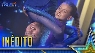 MADRE E HIJA hacen unas IMPRESIONANTES ACROBACIAS sobre el ESCENARIO  Inéditos  Got Talent 2022 [upl. by Oicelem663]