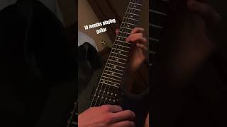 Sweep from “Slaughter To Prevail  Agony” guitar guitarcover sweep solo music [upl. by Virge]