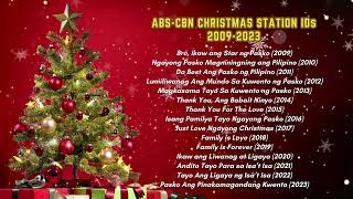 ABSCBN CHRISTMAS STATION ID COMPILATION 20092023 [upl. by Malorie]