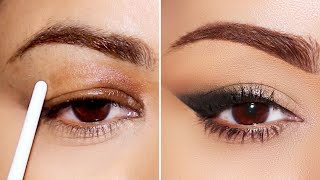 Why this technique on HOODED eyes is better than winged Eyeliner [upl. by Lorollas743]