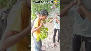 wait for end 😂youtubeshorts tranding funny reaction fun comedy comedyvideo youtubeshorts [upl. by Asinet]