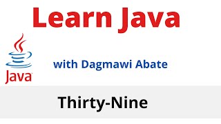 39 Learn Java with DagmawiAbate Casting Amharic [upl. by Benzel955]