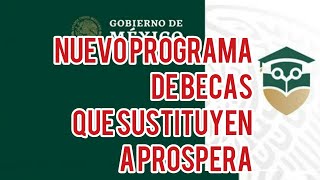 🔴 PROGRAMA PROSPERA  AHORA SE LLAMA BECAS DEL BIENESTAR BENITO JUÁREZ 🔴 [upl. by Nairdna]