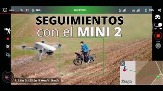 MINI 2 y MINI SE ya podemos hacer SEGUIMIENTOS y ActiveTrack [upl. by Ahsieni708]