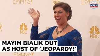 Mayim Bialik Booted From Jeopardy  Ken Jennings To Take Over As Sole Host [upl. by Ranjiv]