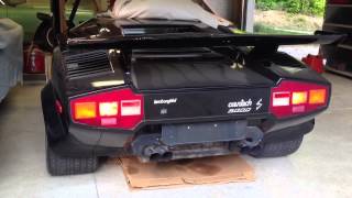 1985 Lamborghini countach 5000s start up [upl. by Hube]