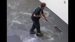 How to Install a Silver Metallic Epoxy Floor Start to Finish  Xtreme Polishing Systems epoxy xps [upl. by Asyram651]