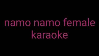 namo namo ji shankara female version karaoke [upl. by Ahsart858]