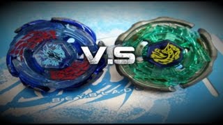 Beyblade Galaxy Pegasus W105R²F VS Ray Unicorno D125CS [upl. by Bennett467]