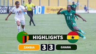 Zambia vs Ghana 33  CAF Womens Pre Olympic Tournament 2024  Pre Match Analysis [upl. by Inafetse]