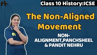 Non Aligned Movement  2023 ICSE Class 10  History  The Contemporary World  English For All [upl. by Hollinger]