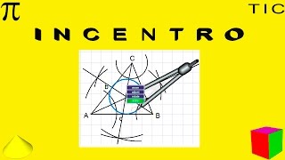 INCENTRO DE UN TRIÁNGULOBISECTRICES [upl. by Atyekram]