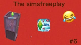 The sims freeplay  The shower sim 6 [upl. by Nueovas]