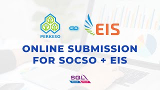 Combine submission for SOCSO amp EIS to PERKESO  SQL Payroll Software [upl. by Euton]