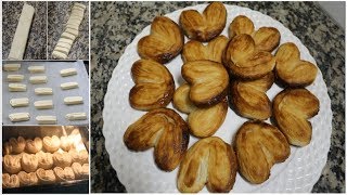 How to make French palmiers easy recipe [upl. by Theodor]