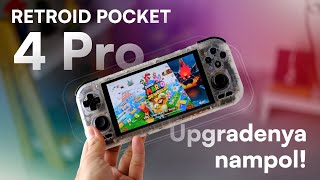 REVIEW Retroid Pocket 4 Pro  Puas banget bisa main game PS2 Gamecube PSP vita wii amp Switch [upl. by Avehsile]